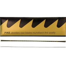 12 lames Pike / Vallorbe scie bocfil horloger modélisme bijoutier N°3/0 Swiss