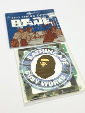 BAPE sticker set 2012 Spring