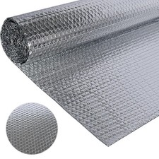 Isolant Thermique en Aluminium Double Face 60 cm x 46 m Reflecteur Radiateur ...