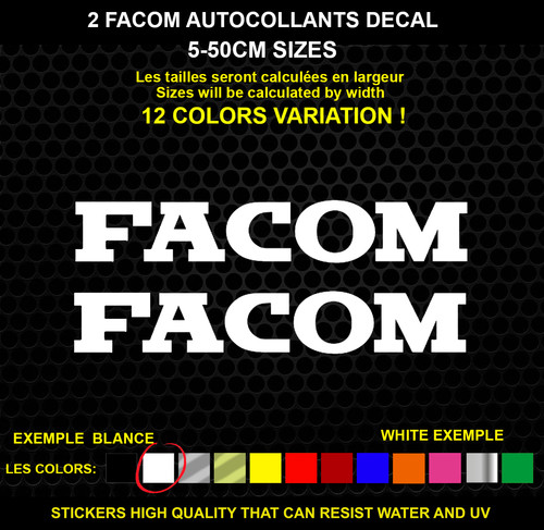 Facom autocollant - x2,