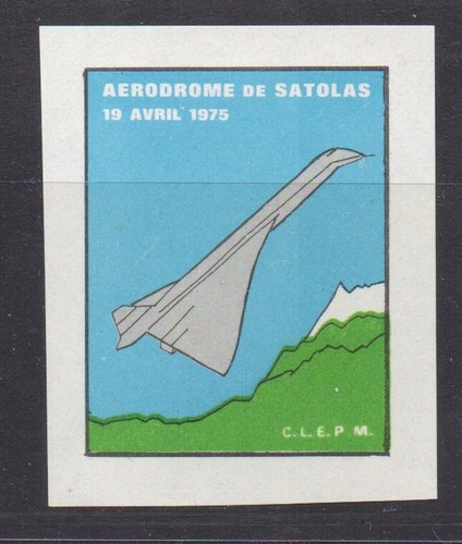 Superbe vignette avion - +,