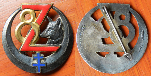 Rgt zouaves 8 doré - de, dorÉ,
