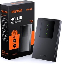 Tenda MF3 Mobiler WLAN-Router (Mobile Hotspot), 4G LTE, AX300 Wi‑Fi 6 2,4 GHz, 2