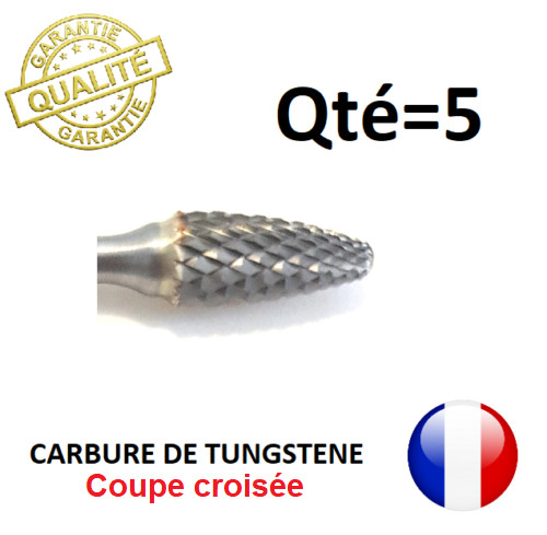 Fraises lime carbure - 5,
