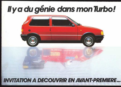 Brochure fiat uno - ▄▀▄,