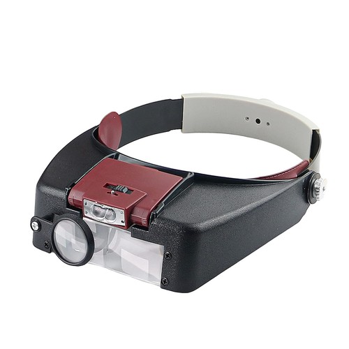Loupe bandeau avec lumières - avec, 2