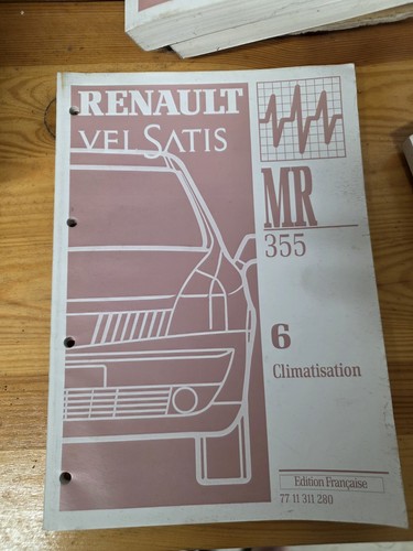 Manuel atelier renault vel - manuel,