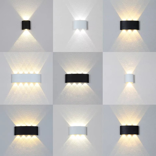 Mur led lampe - led, extérieure