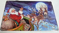 Plaque Métal Tôlée Vintage