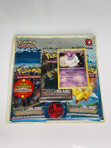 Tripack pokémon noir - tripack, blanc