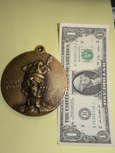Médaille bronze tadeusz - bronze,,