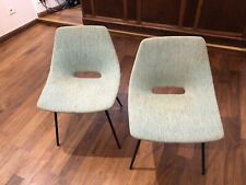 Pierre Guariche ,  paire de chaises modèle tonneau ( à nettoyer )