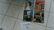 2012-lot 4 magazines DIAPASON-revue musique classique-RACHMANINOV/TCHAIKOVSKI