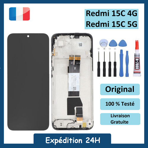 écran lcd pour redmi 15c - redmi,