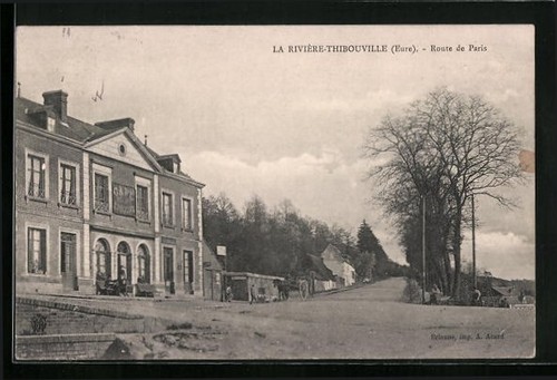 Cpa rivière thibouville - la, rivière-thibouville
