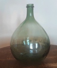 Ancienne Dame Jeanne en verre soufflé XIXè