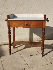 Coiffeuse console en noyer