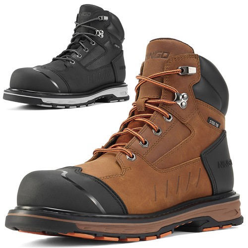 Ningo men steel toe work - steel,