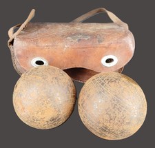 Ancienne paire de boules de