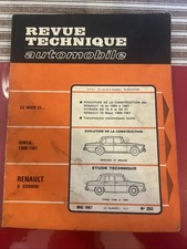 Revue Technique Renault 8 Gordini R8 R 8 1100 1300 Gordini R 1134 1135 1108 1255