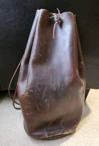 Vintage joli sac seau cuir - vintage, en