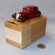 Saris Pays-Bas 1/43 réf 1 : Citroën Traction 11 BL de 1953 (Inspiration Dinky)