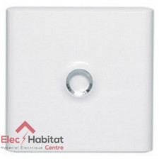 Porte DRIVIA blanche pour coffret 1 rangée 13 modules Legrand 401331