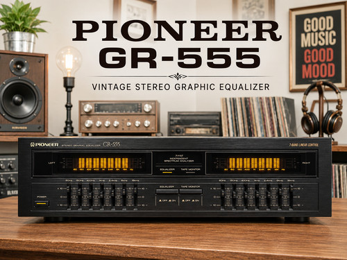Pioneer 555 rare - pioneer, gr-555