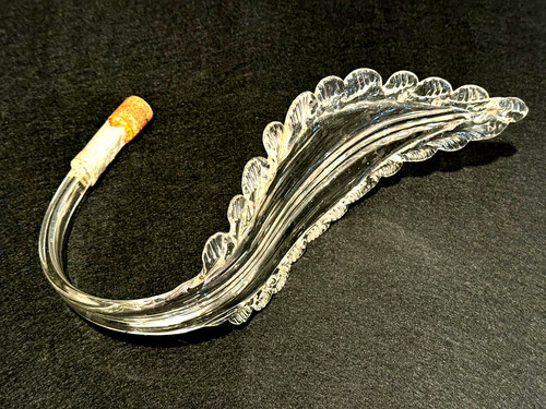 Pampille feuille verre de - de,