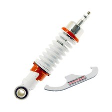 Amortisseur Avant Charbon Blanc Réglable Version Sport Per Vespa V5A2