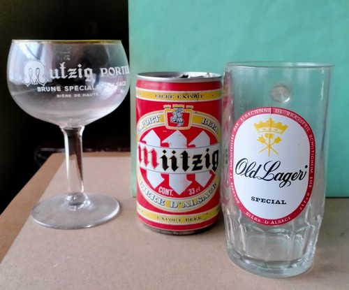 Biére mutzig wagner verres - mutzig,
