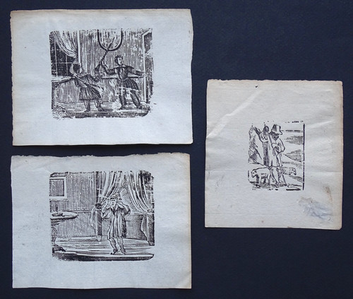 Lot gravures sur bois - 3,