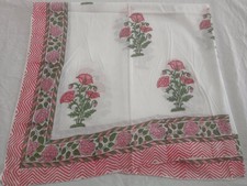 Foulards imprimés à la main Jari en coton indien Sarong fait main écharpe par...