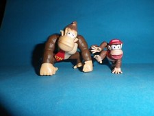 Figurines Donkey Kong et Diddy H 7 cm