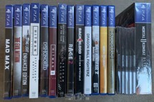PS4 - 10 jeux neufs (scellés)