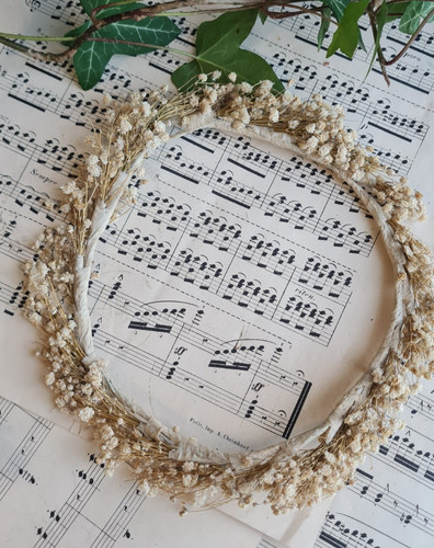 Ancienne couronne marron - ancienne, de
