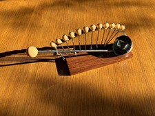 PICS COCKTAIL APERITIF  PIQUE CERISES - BOIS CHROME BAKELITE - ART DECO VINTAGE