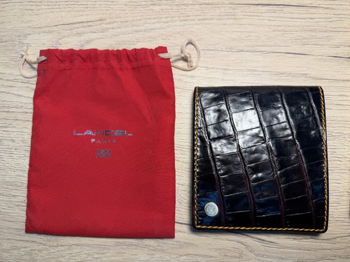 Portefeuille pliant lancel - portefeuille,