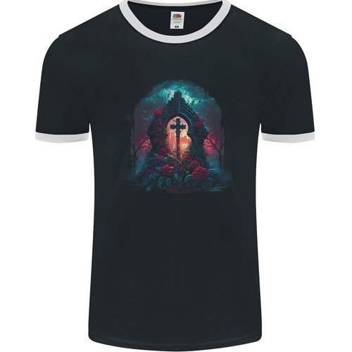 Shirt ringer gothique - un,
