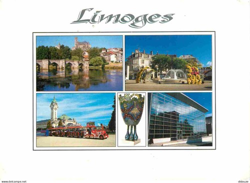 Carte postale limoges - postale,