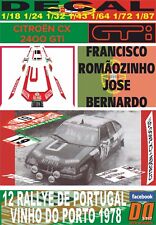 DECAL CITROEN CX 2400 GTI