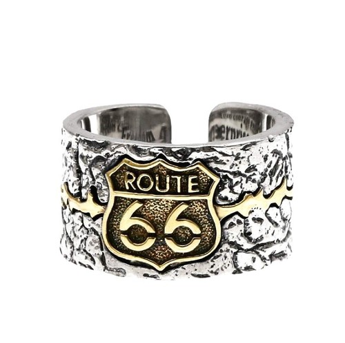 Route bague homme - route,