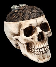 Tête de Mort Coffret - Argent