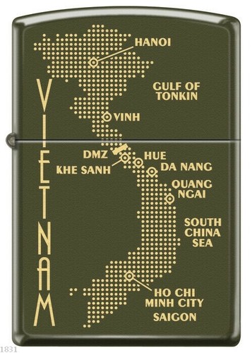 Zippo map of vietnam - zippo, ★