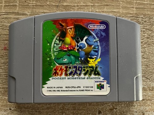 Jeu n64 jap ntsc pokemon - jeu,