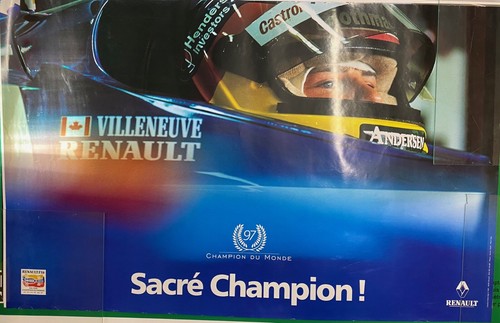 Affiche poster renault - renault, f1