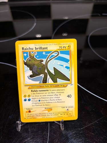Raichu brillant edition holo - edition, 2