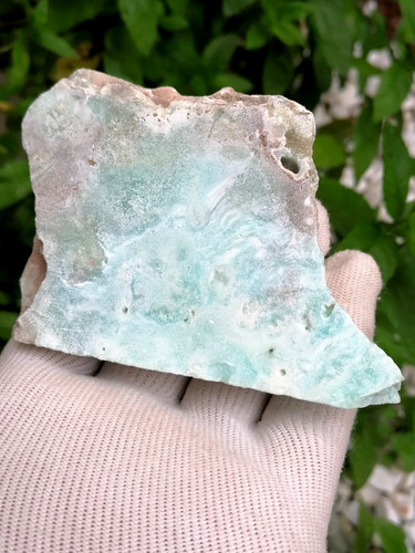 Calacite caraïbe polie sur - calacite,