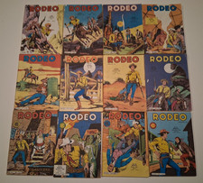 lot de 22  RODEO LUG TEX PAS ZAGOR KIWI BLEK