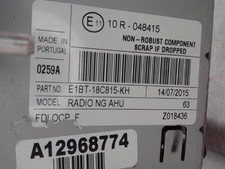 Autoradio FORD C-MAX 2 PHASE 2 2342293